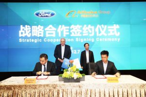 Ford and Alibaba sign letter of intent