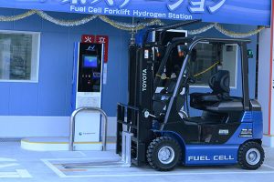 Fuel cell forklift