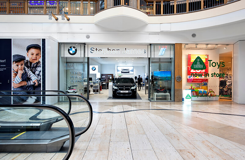 BMW’s first UK Urban Store at the Bluewater shopping centre in Kent 