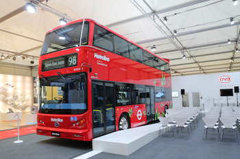 London is one of 160 municipalities in 40 countries have run trials of BYD’s electric bus