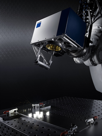 Trumpf's I-PFO is suited to the laser welding of doors, seats, sun roofs and other large body parts