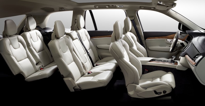 The all-new Volvo XC90 - seven-seat interior overview