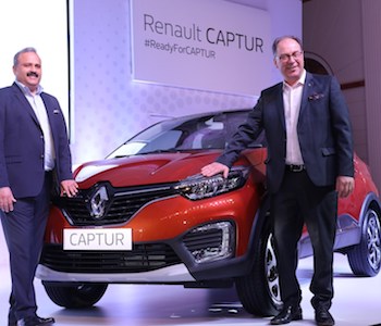 Renault Captur launch in the India market 