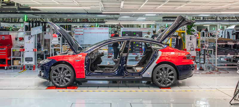 Producción de Tesla Model 3